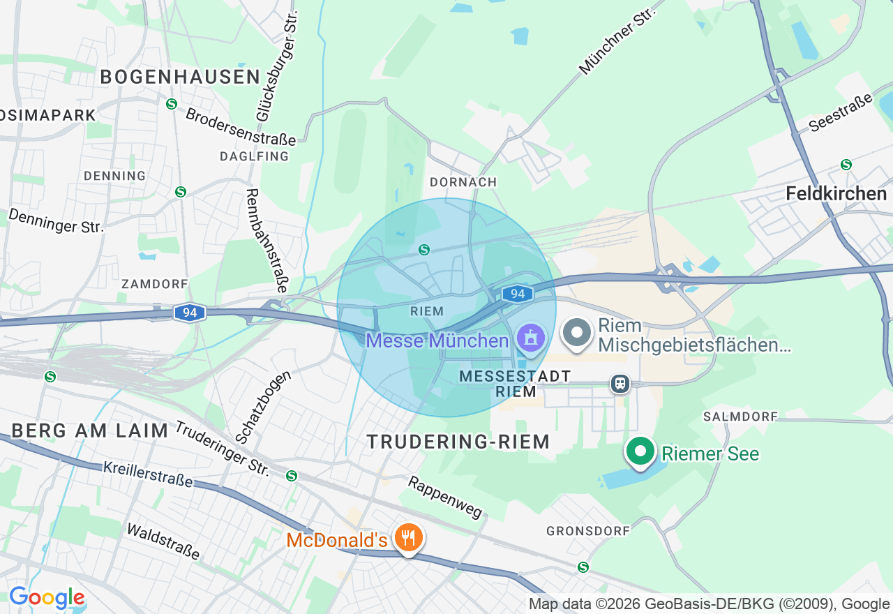 Kartenansicht der Location