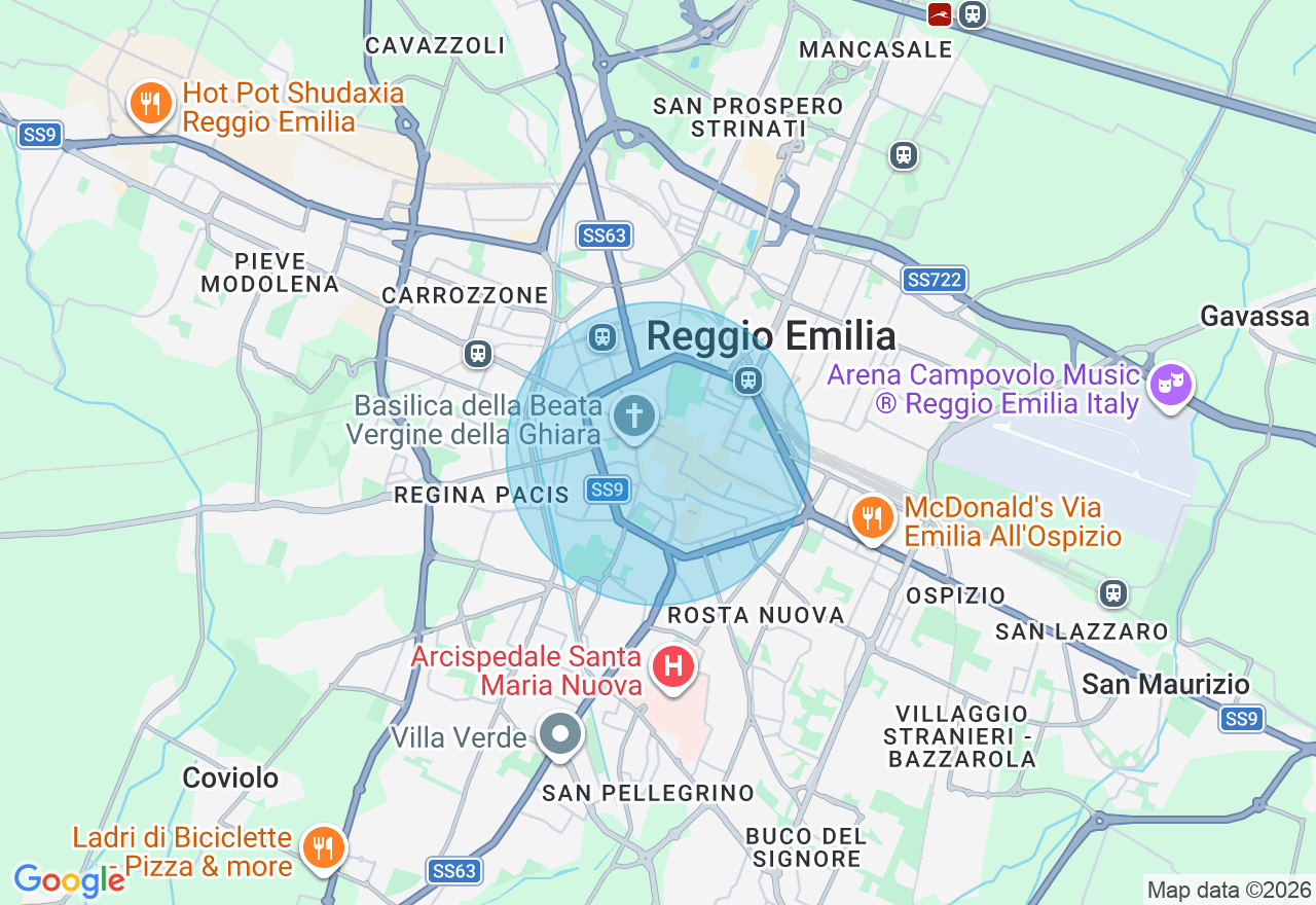 Mappa della posizione