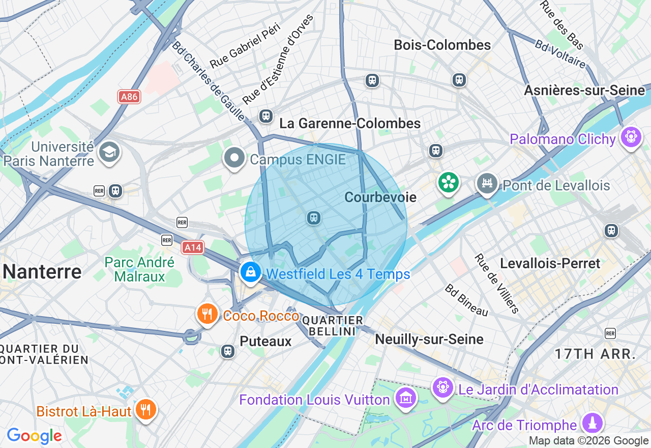 Carte de l'emplacement
