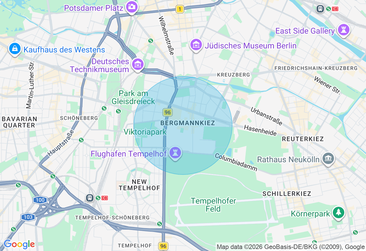 Kartenansicht der Location