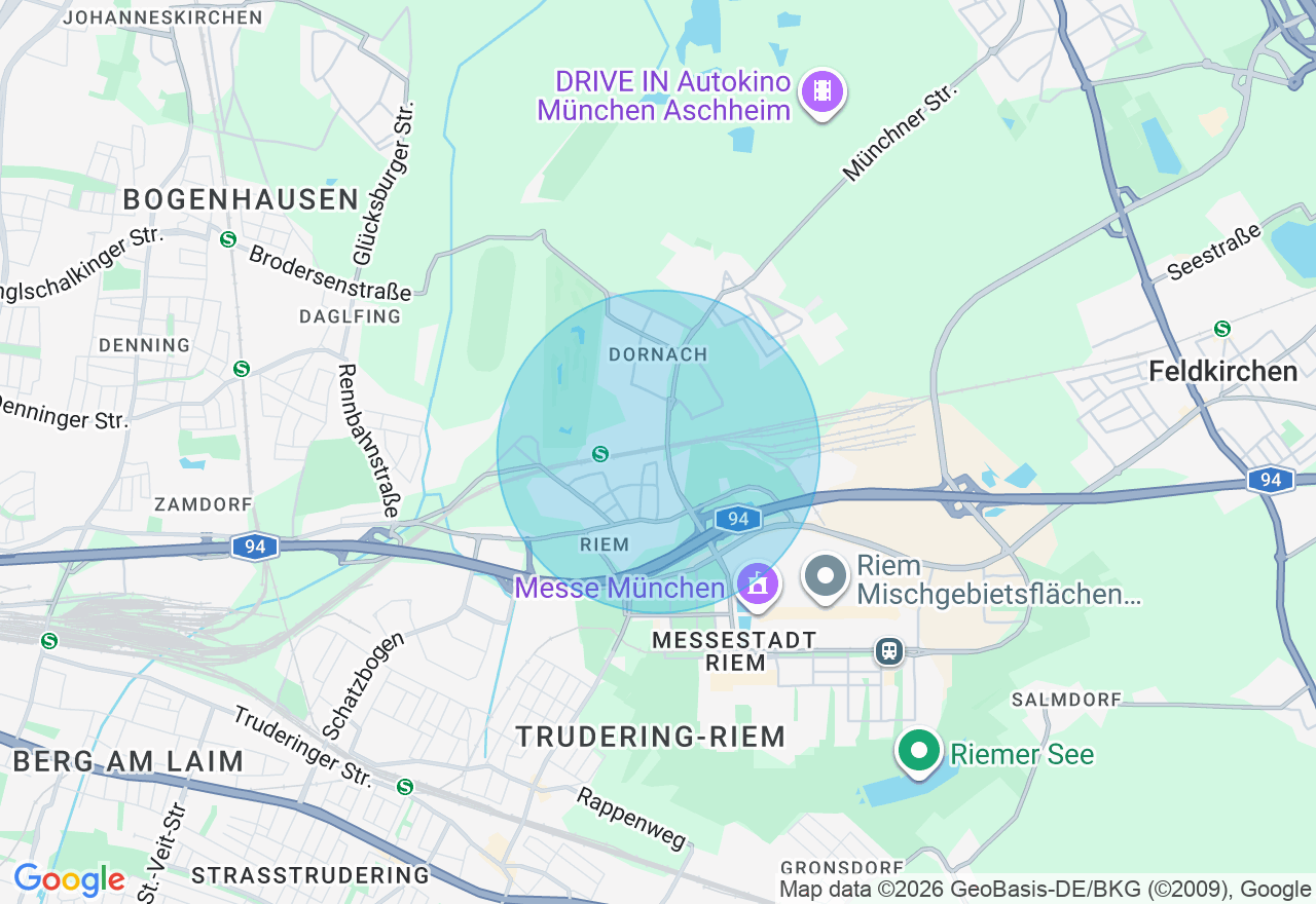 Kartenansicht der Location