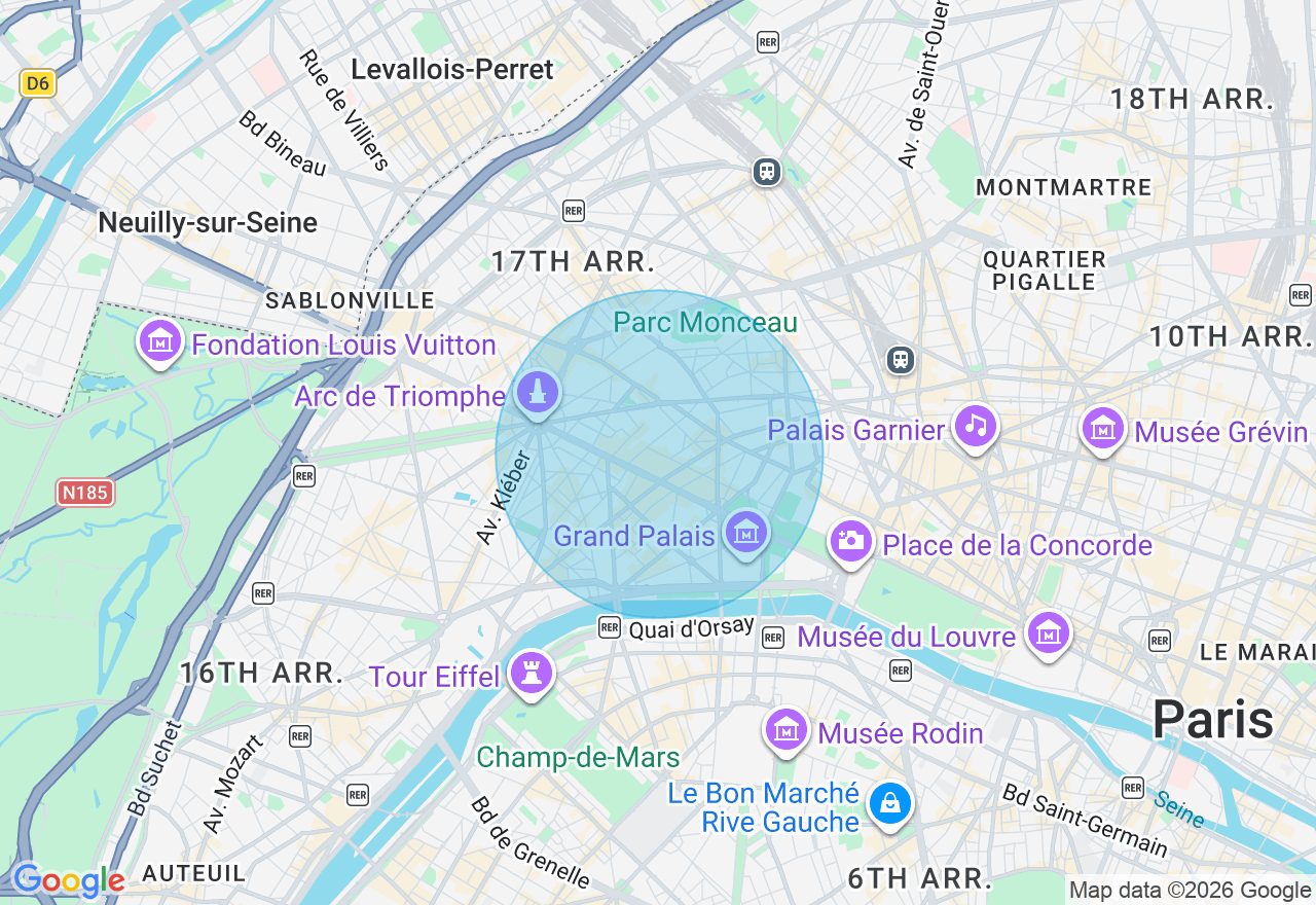 Carte de l'emplacement