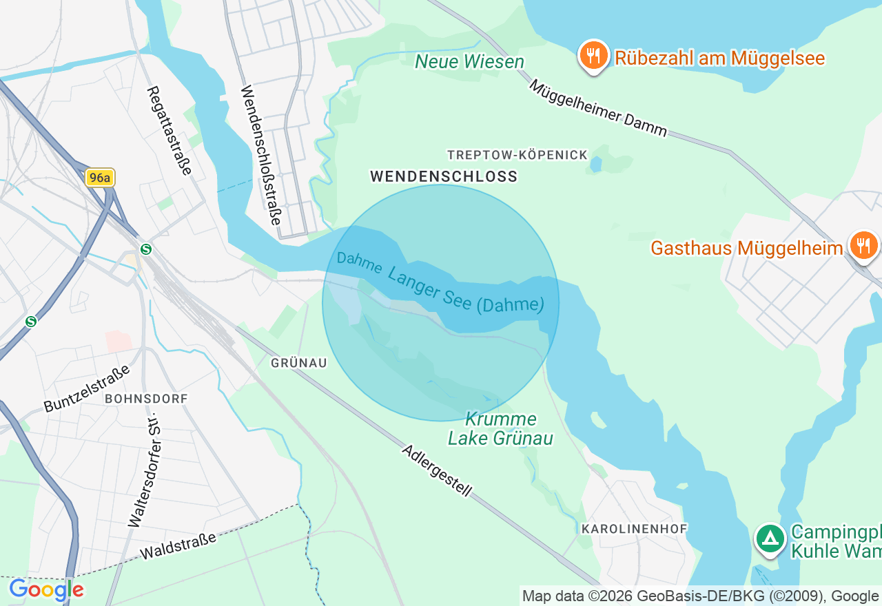 Kartenansicht der Location