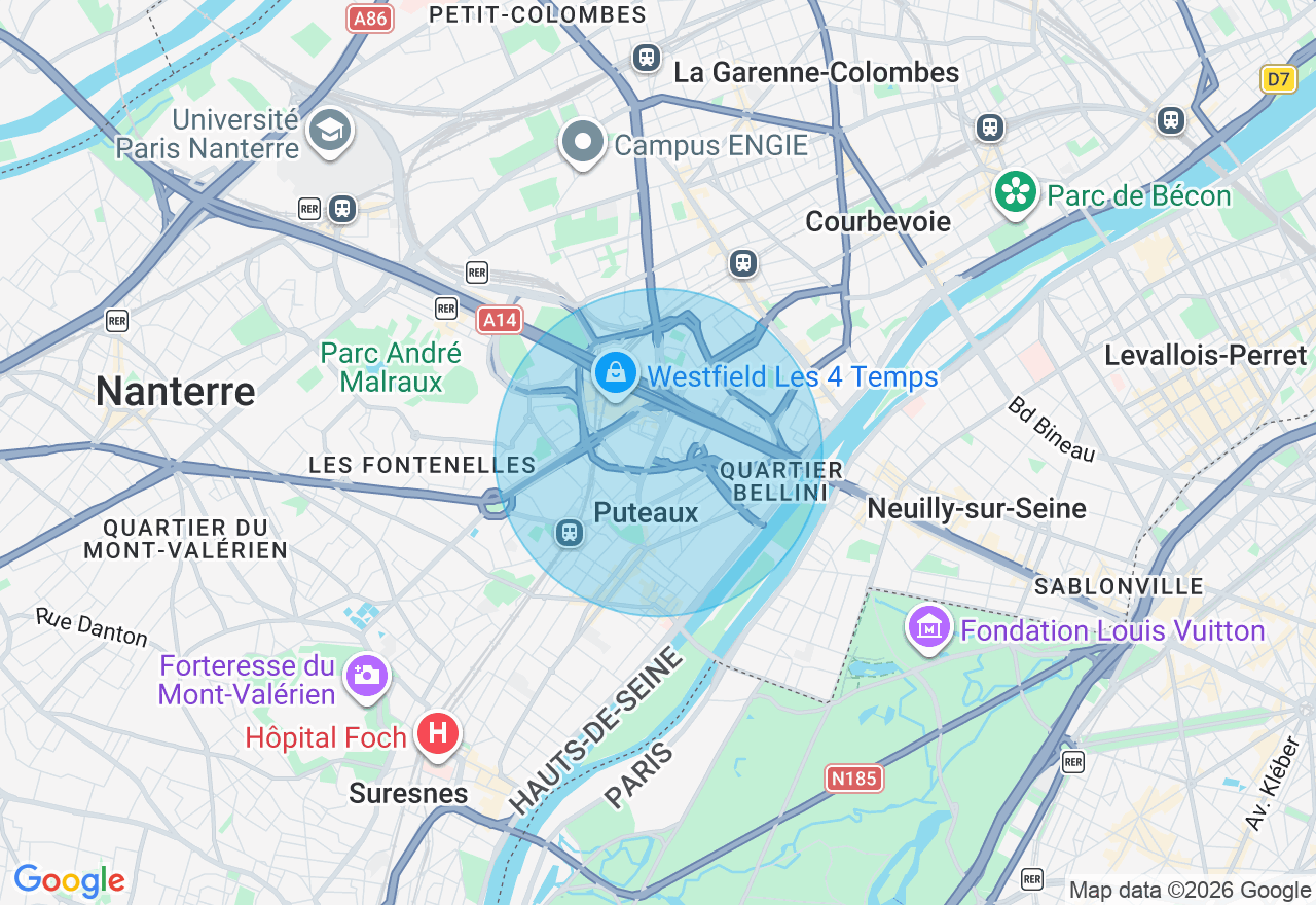 Carte de l'emplacement