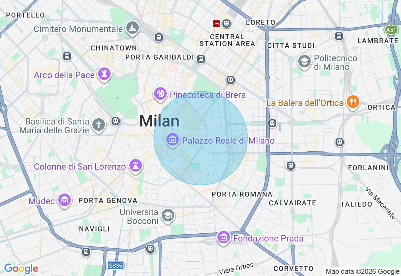 Mappa della posizione