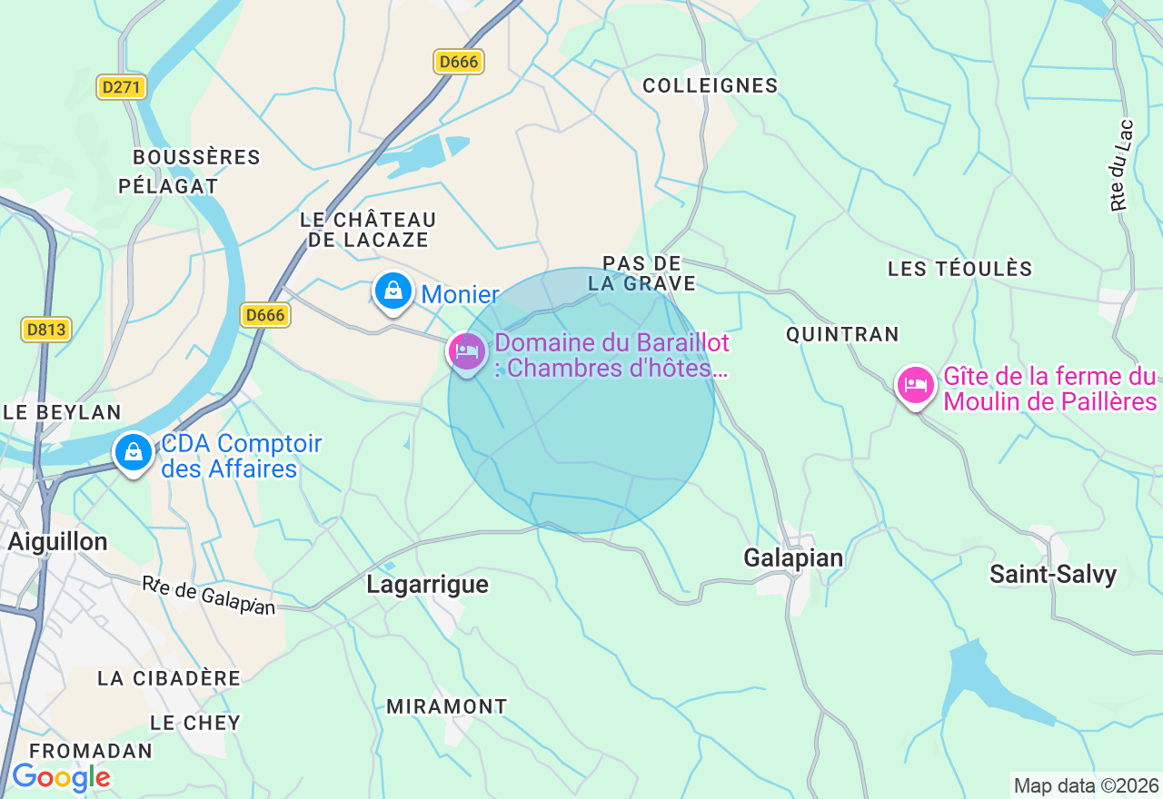 Carte de l'emplacement