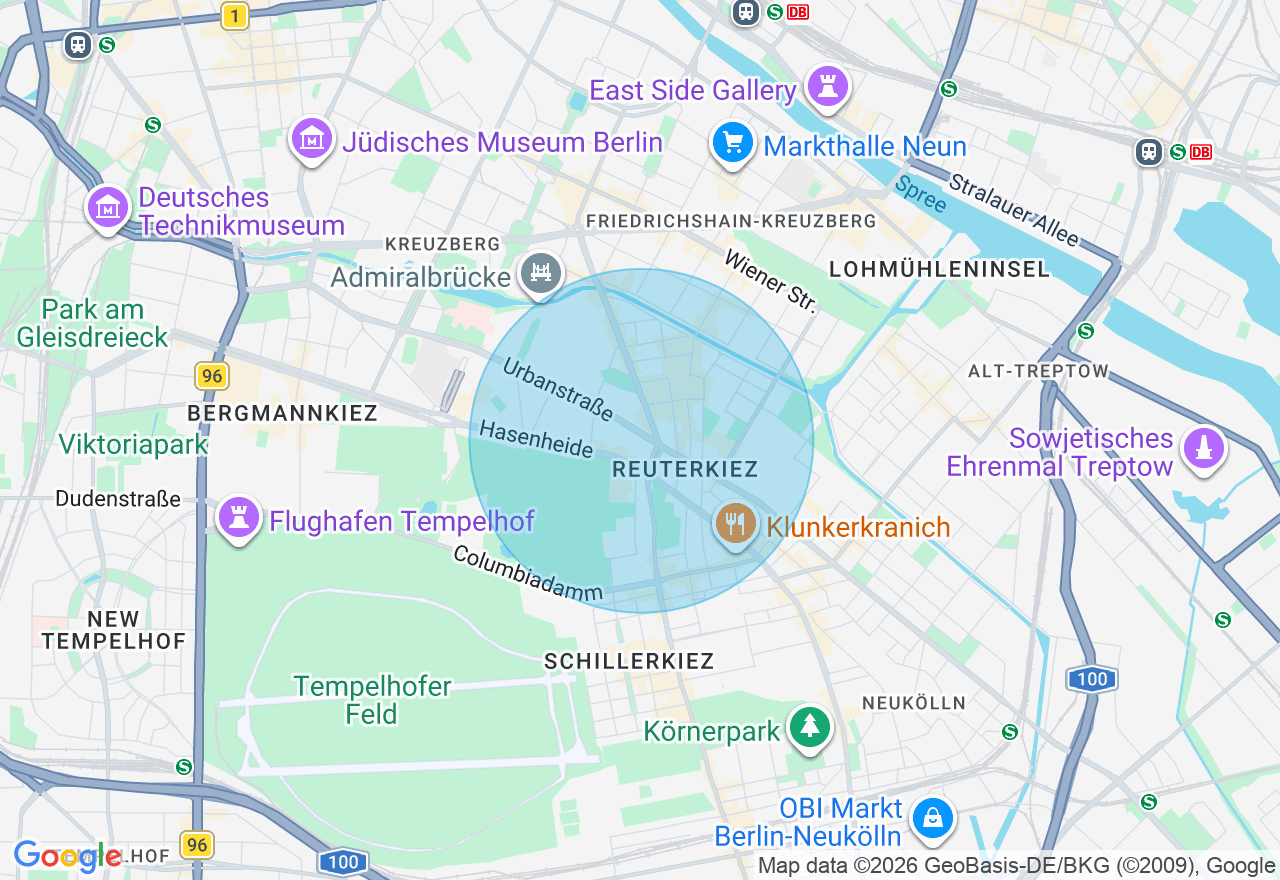 Kartenansicht der Location
