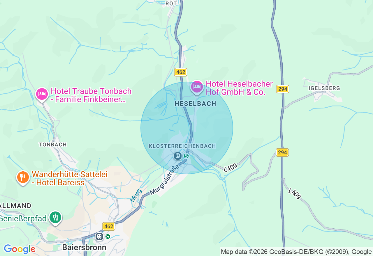 Kartenansicht der Location