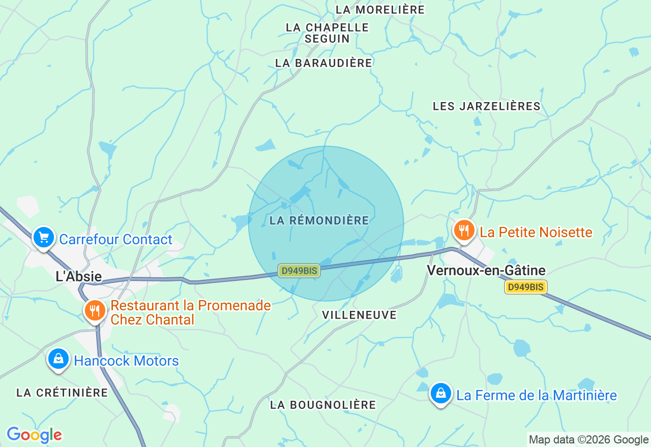 Carte de l'emplacement