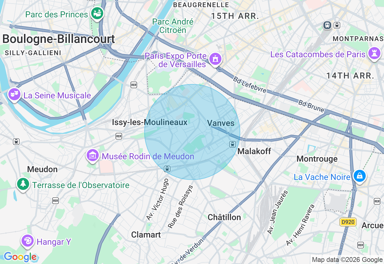 Carte de l'emplacement