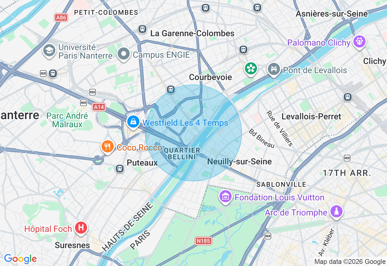 Carte de l'emplacement