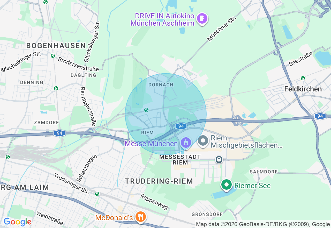 Kartenansicht der Location