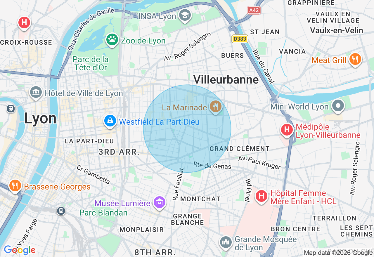 Carte de l'emplacement