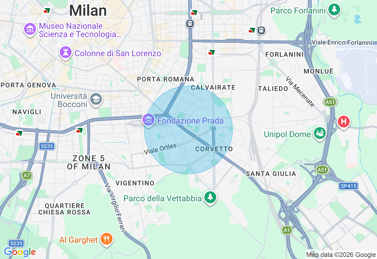 Mappa della posizione