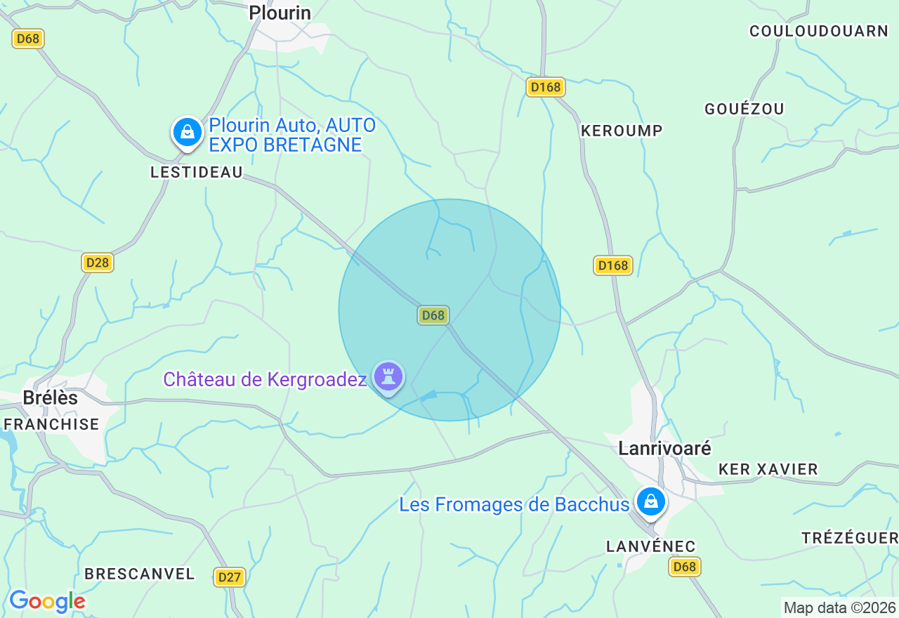 Carte de l'emplacement