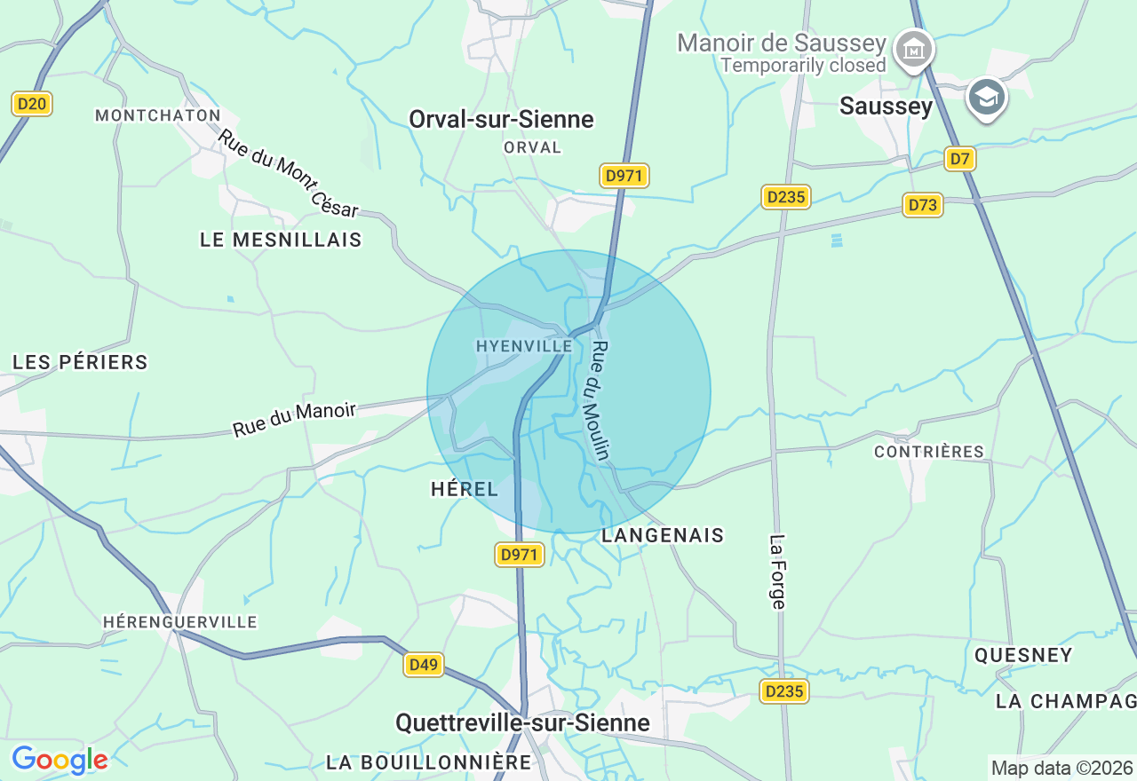 Carte de l'emplacement