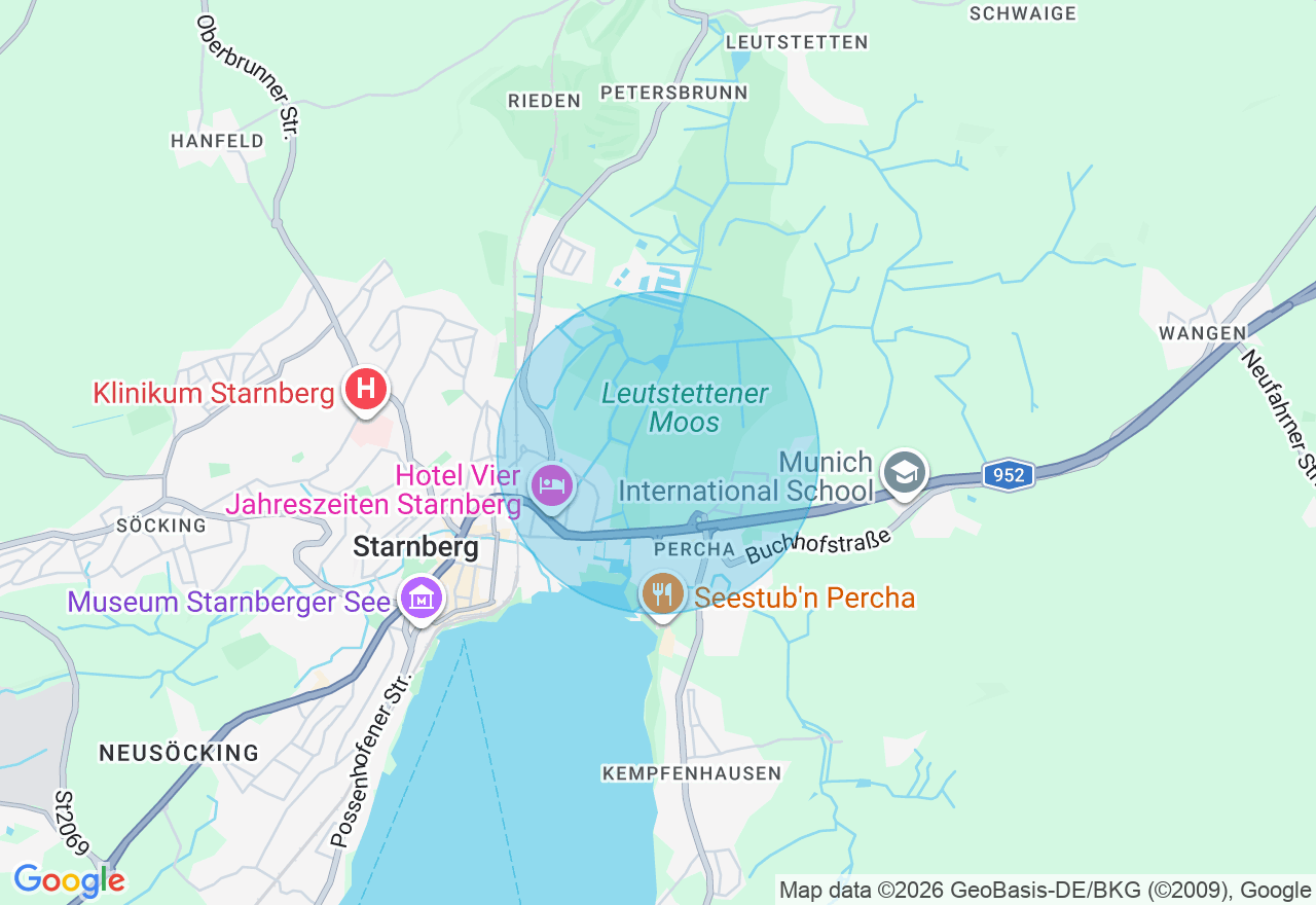 Kartenansicht der Location