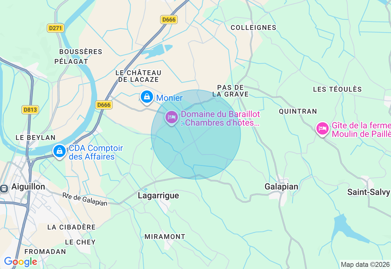 Carte de l'emplacement