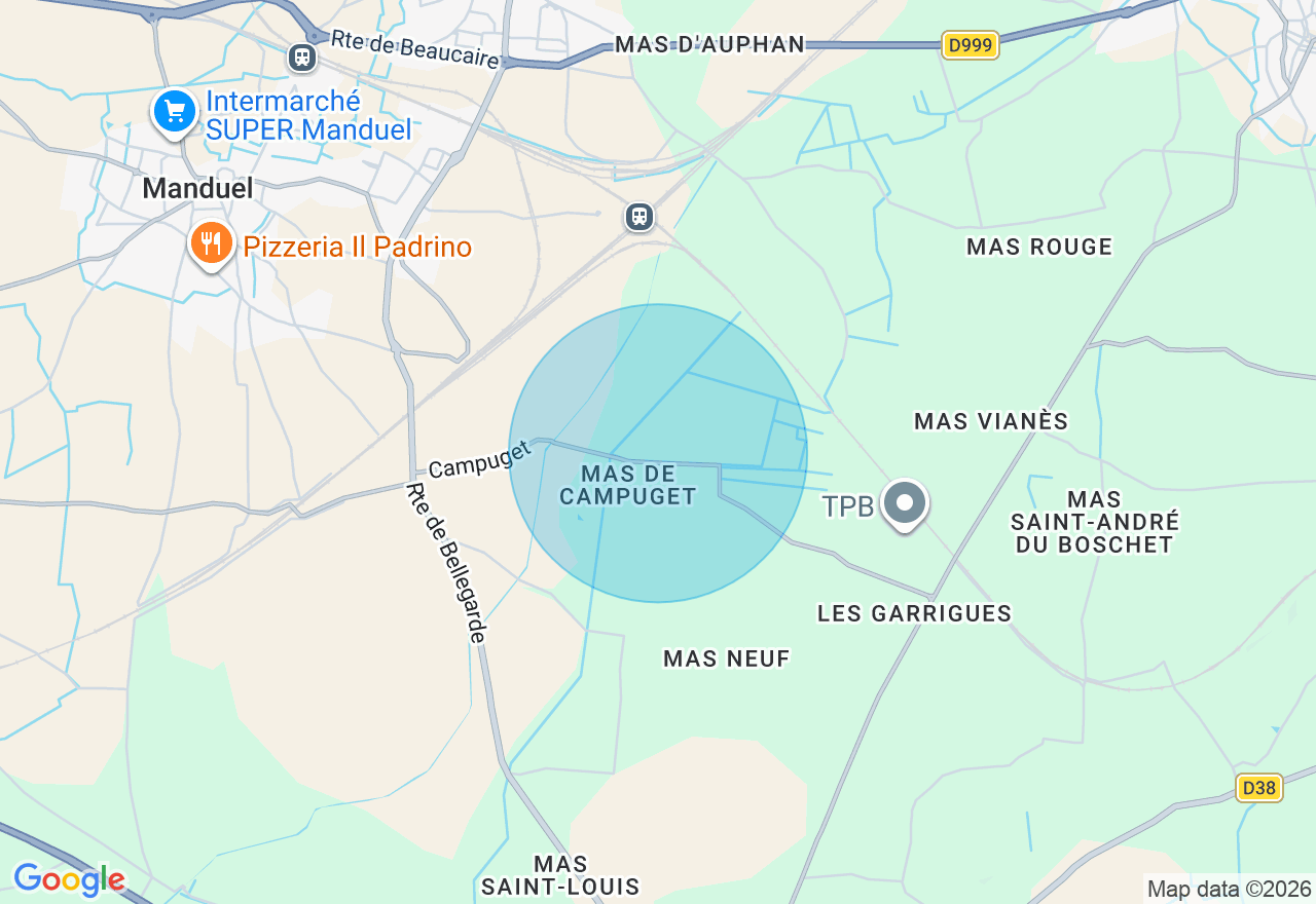 Carte de l'emplacement