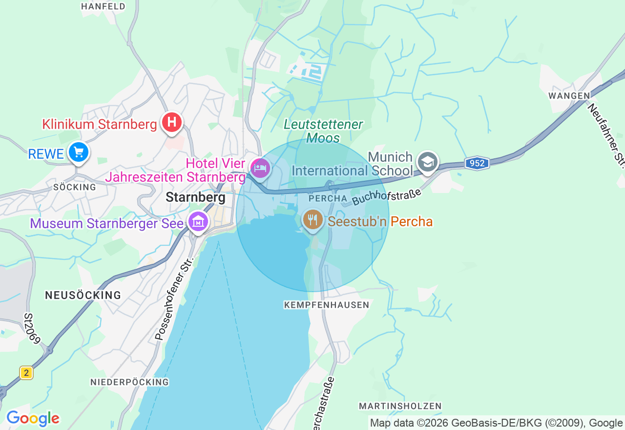 Kartenansicht der Location