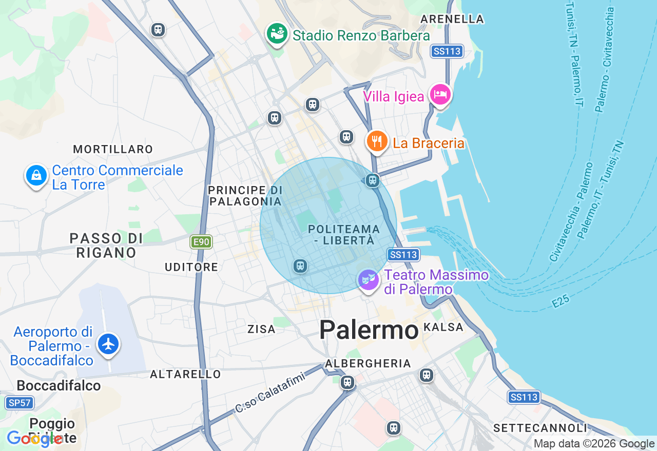 Mappa della posizione