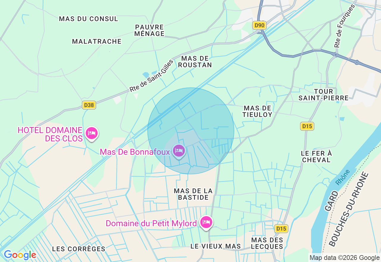Carte de l'emplacement