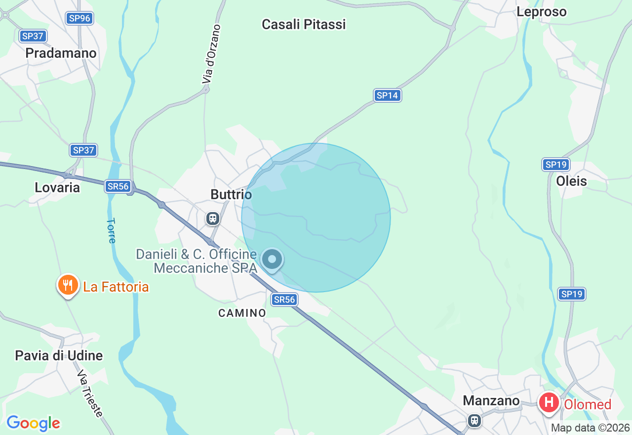 Mappa della posizione