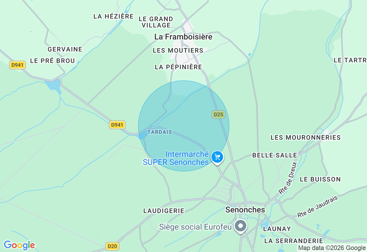 Carte de l'emplacement