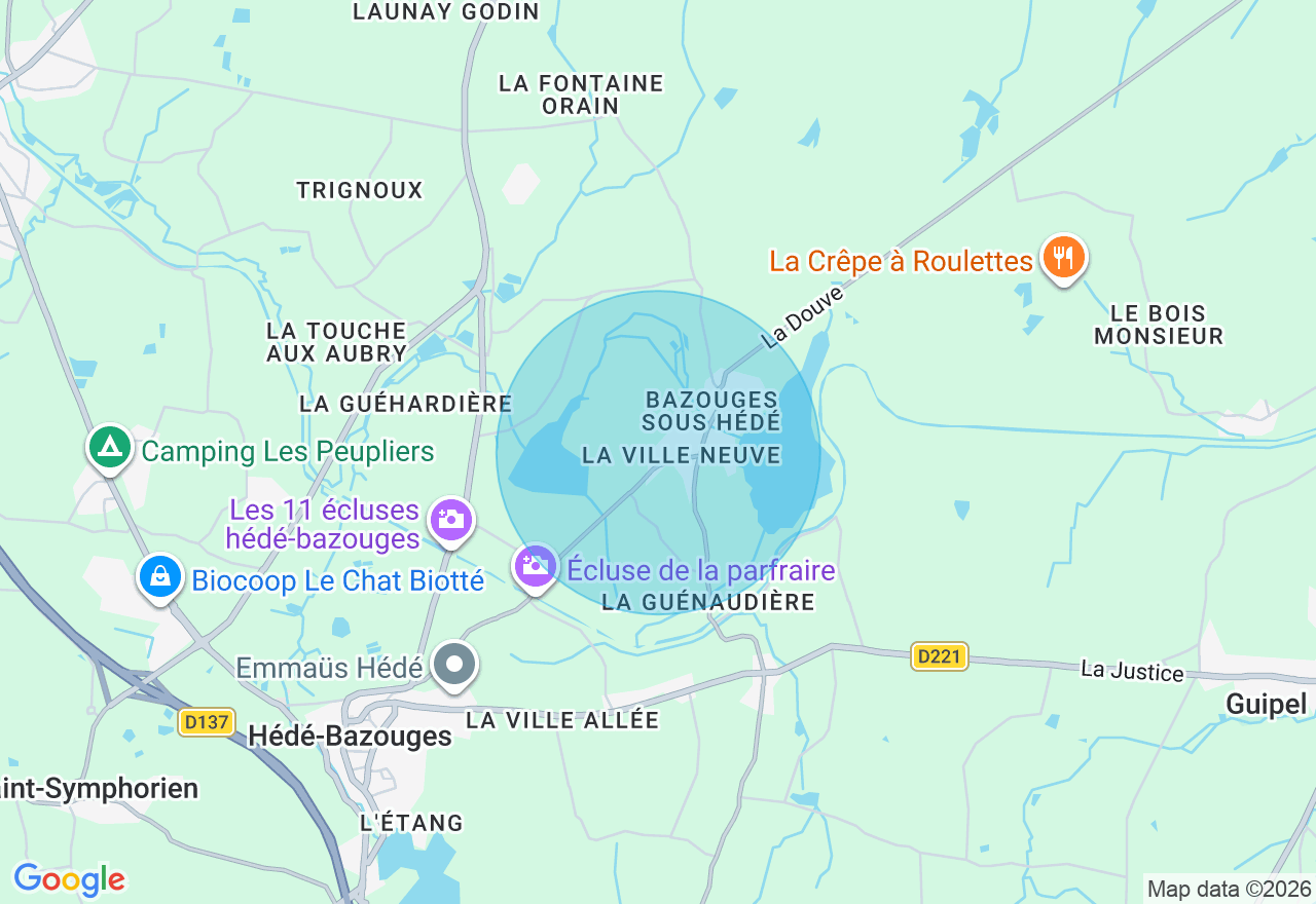 Carte de l'emplacement