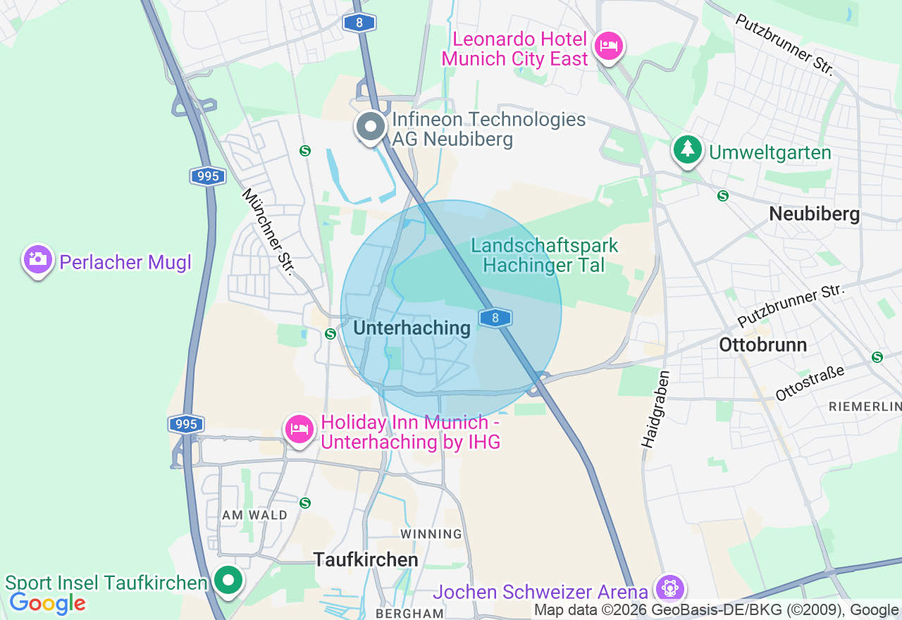 Kartenansicht der Location