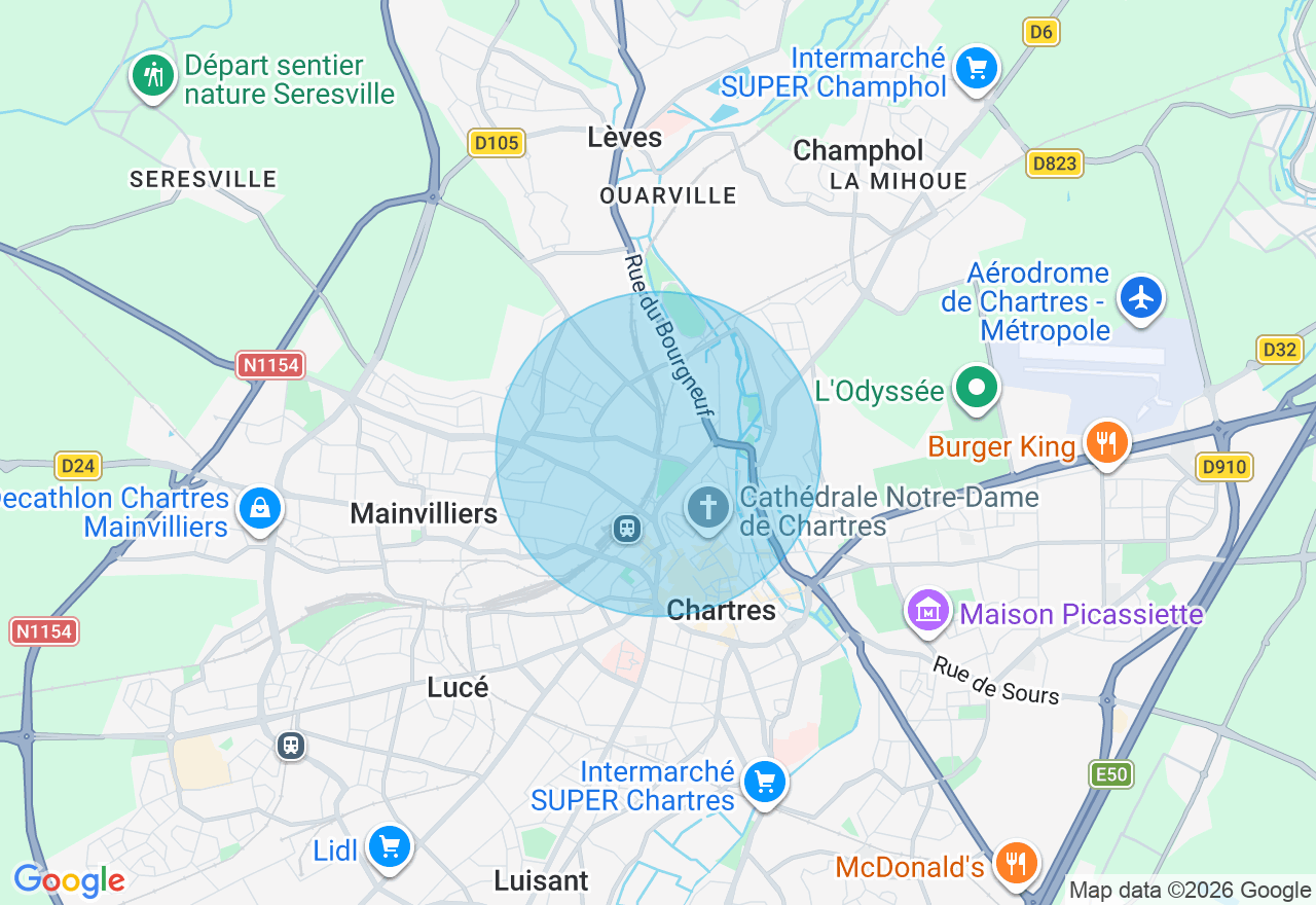 Carte de l'emplacement
