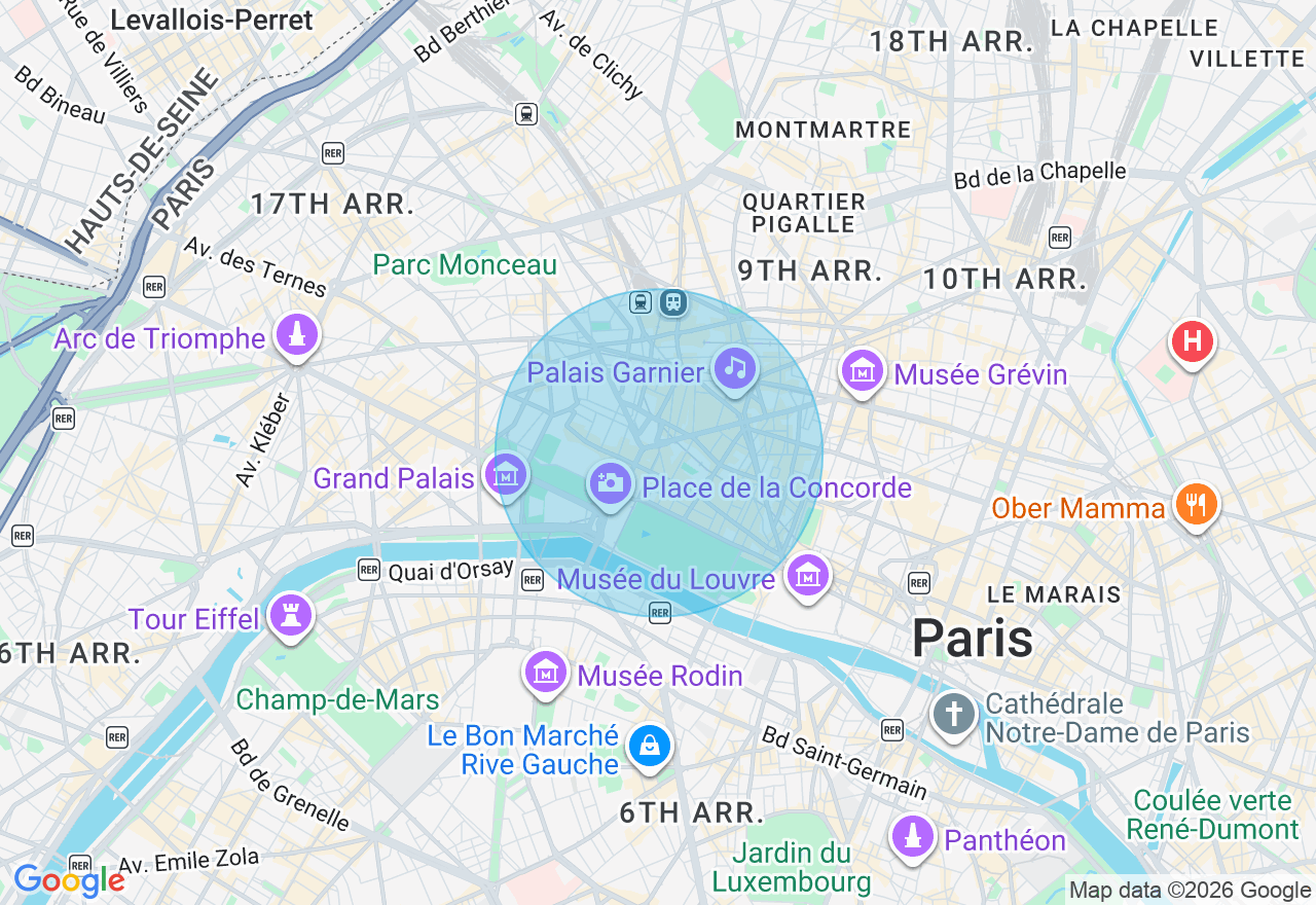 Carte de l'emplacement