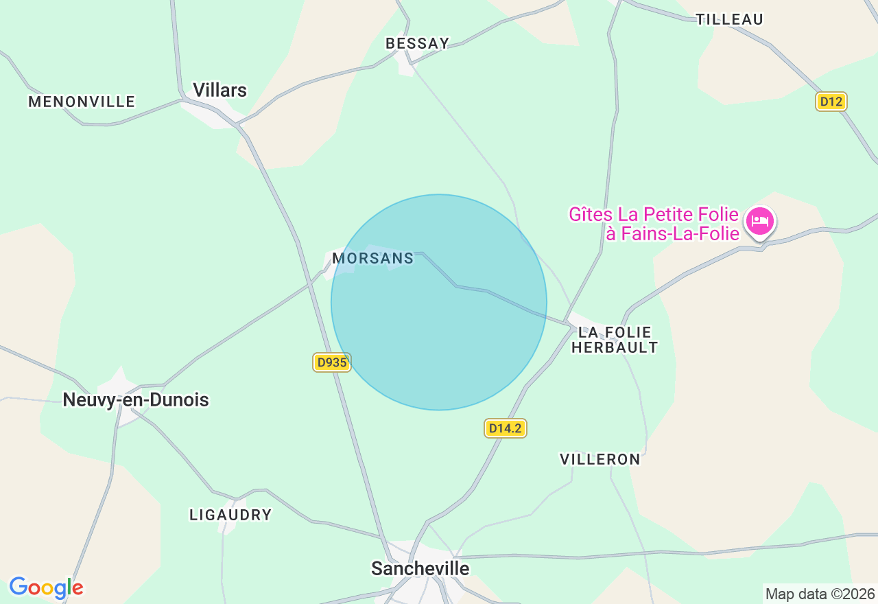 Carte de l'emplacement