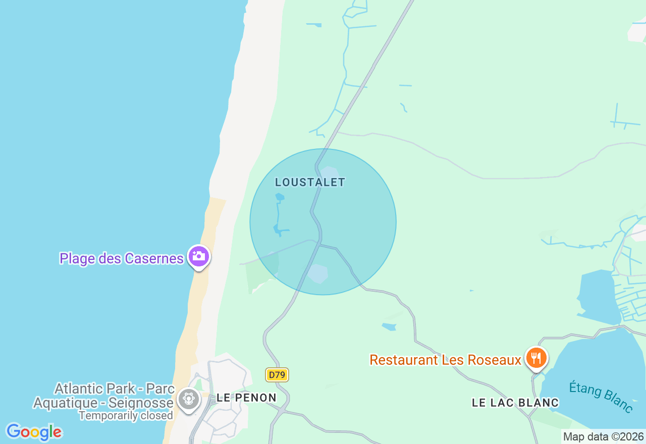 Carte de l'emplacement