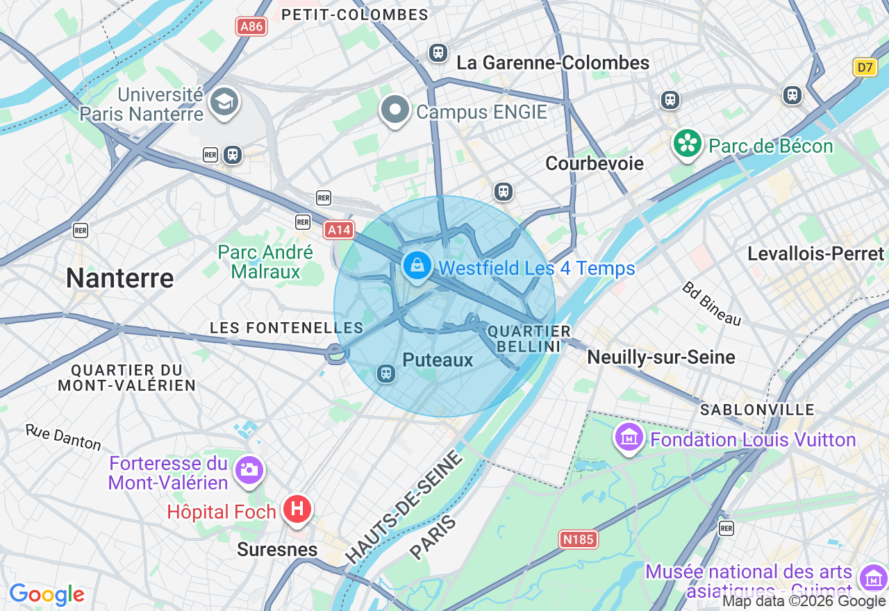 Carte de l'emplacement