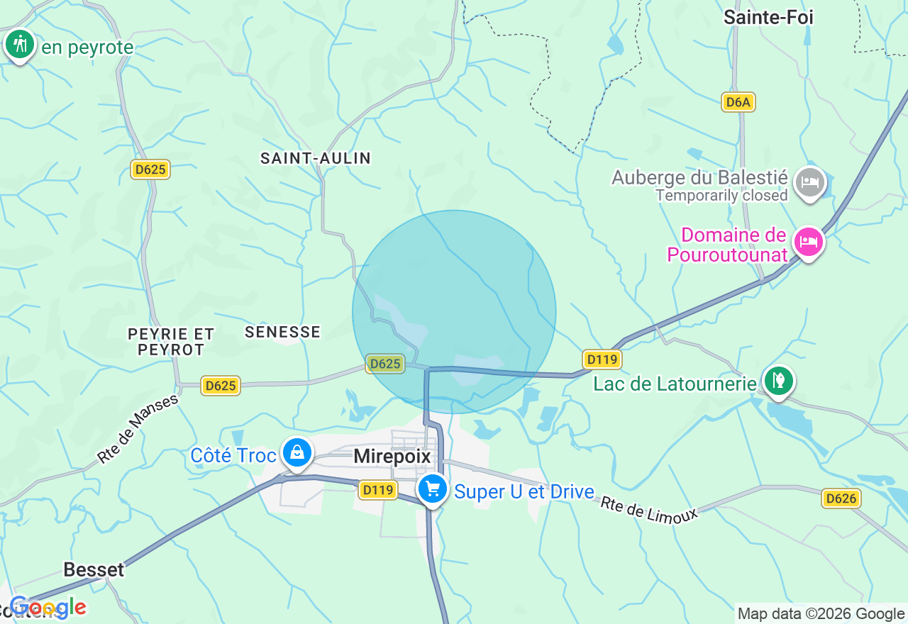Carte de l'emplacement