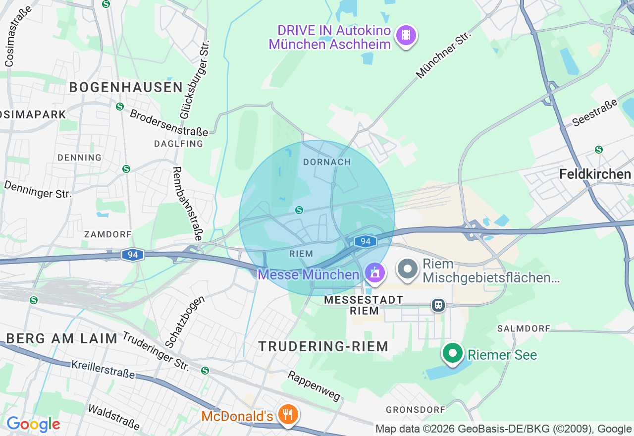 Kartenansicht der Location
