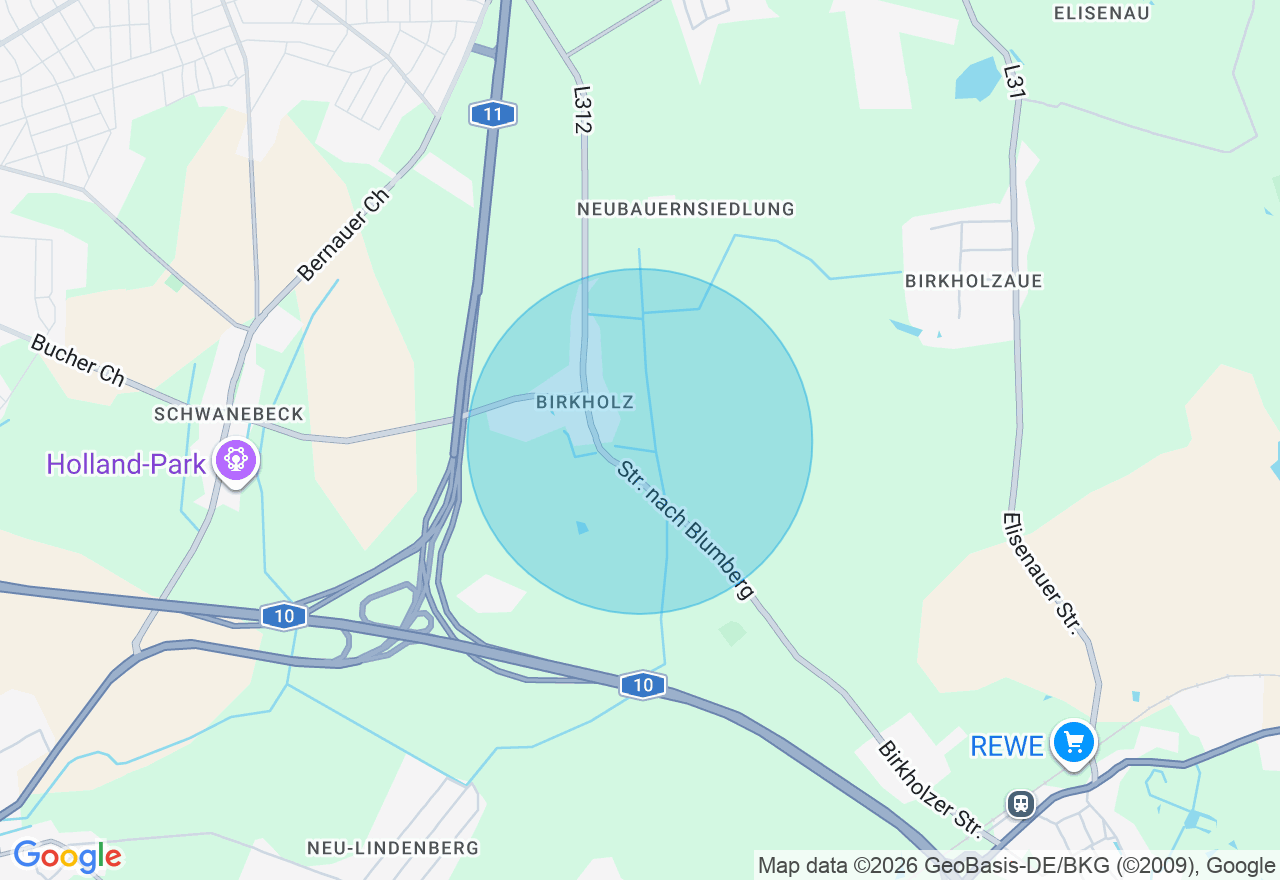 Kartenansicht der Location