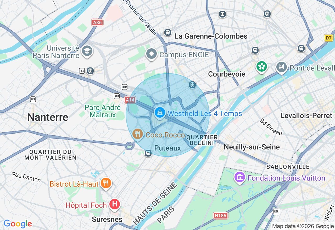 Carte de l'emplacement