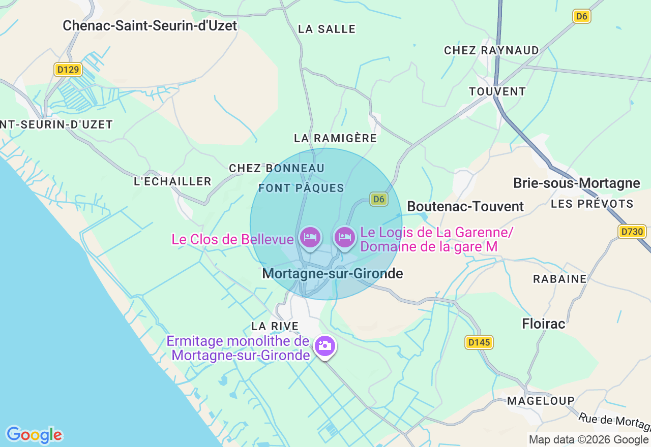 Carte de l'emplacement