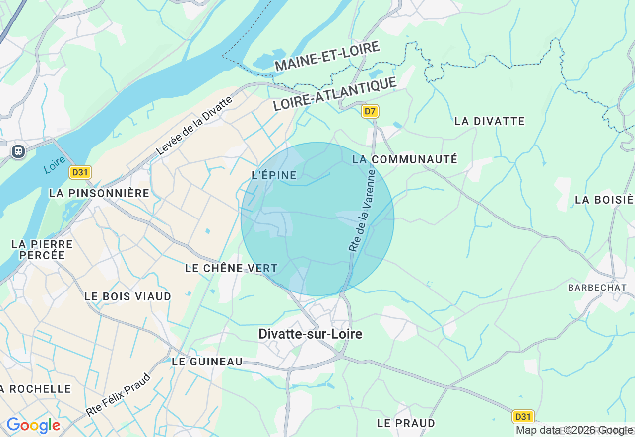Carte de l'emplacement
