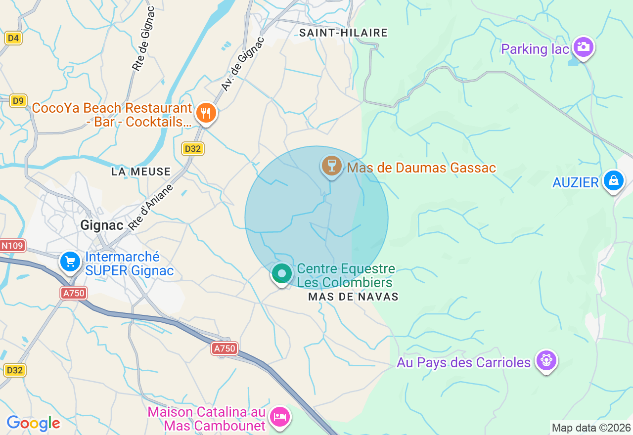 Carte de l'emplacement