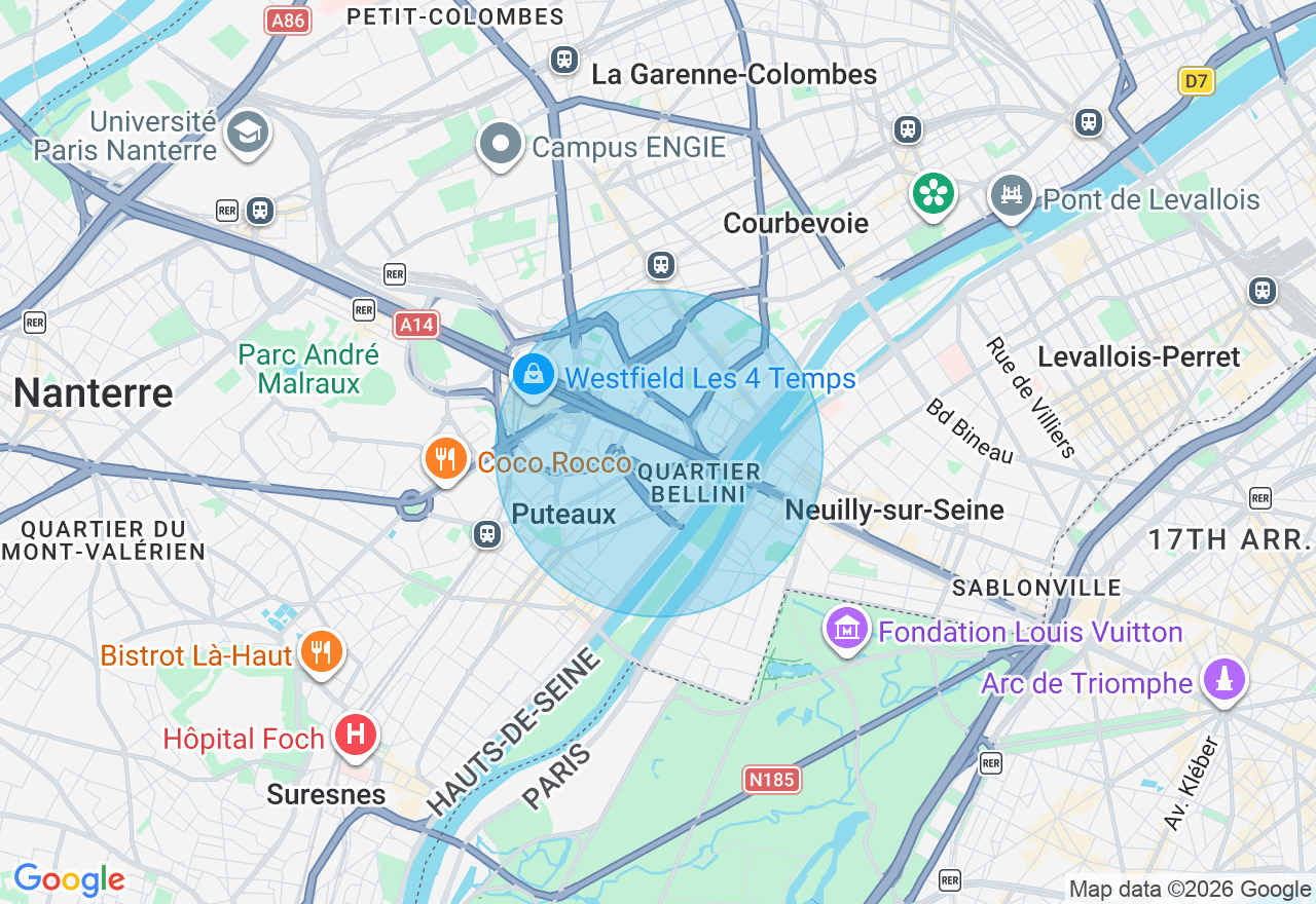 Carte de l'emplacement