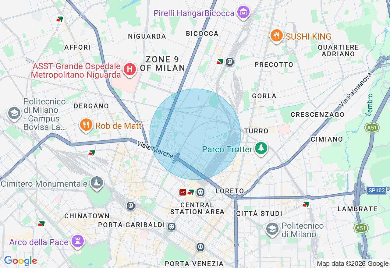 Mappa della posizione
