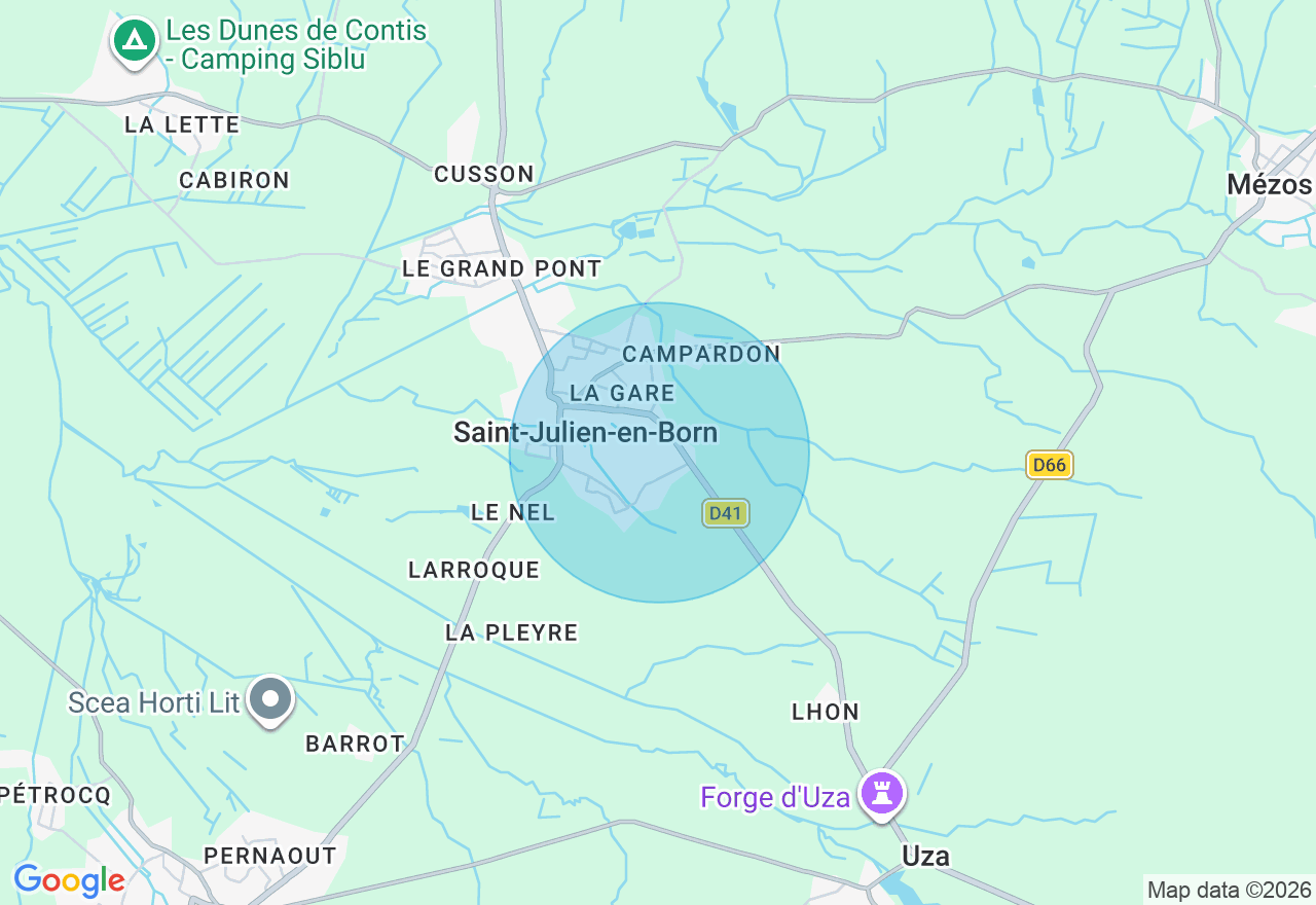 Carte de l'emplacement