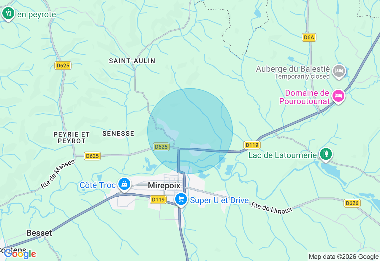 Carte de l'emplacement