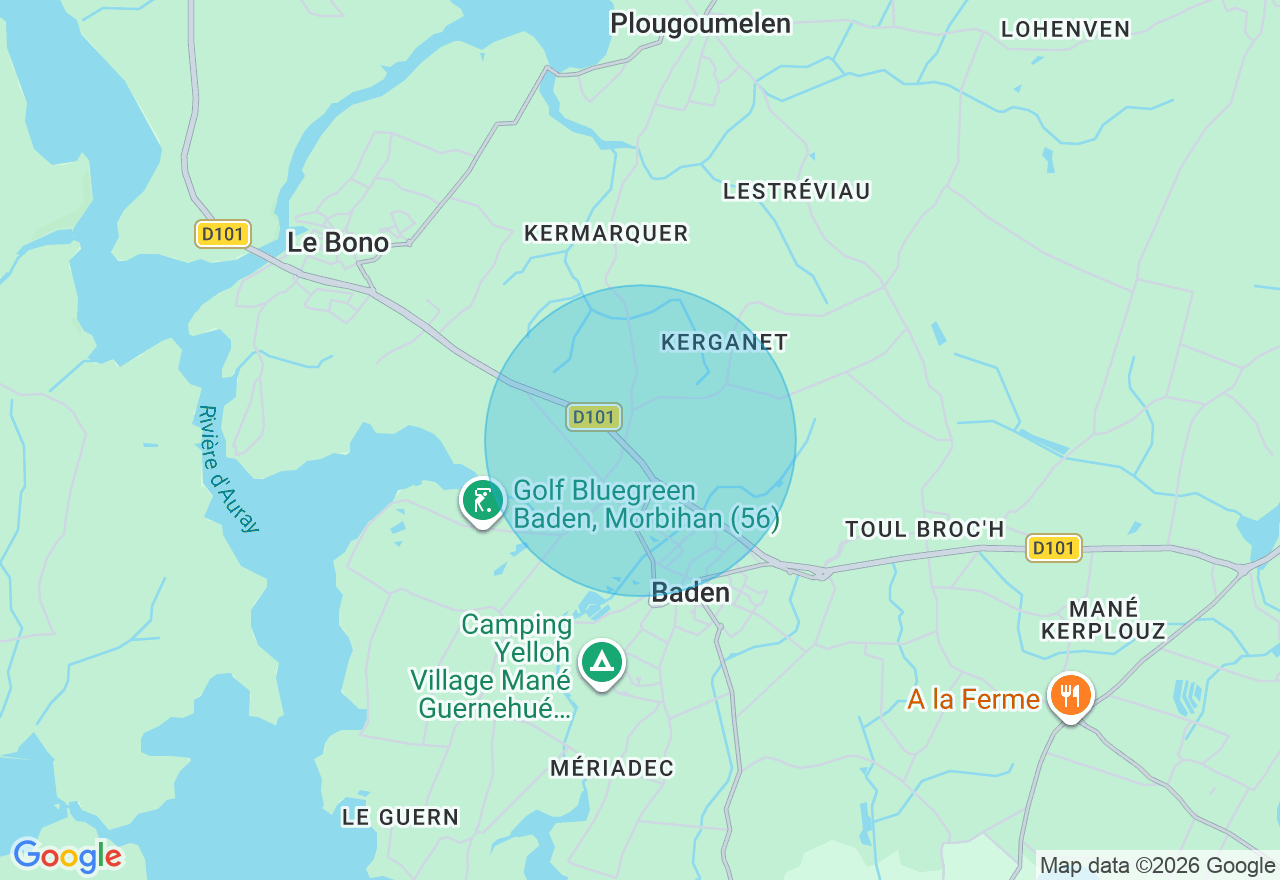 Carte de l'emplacement