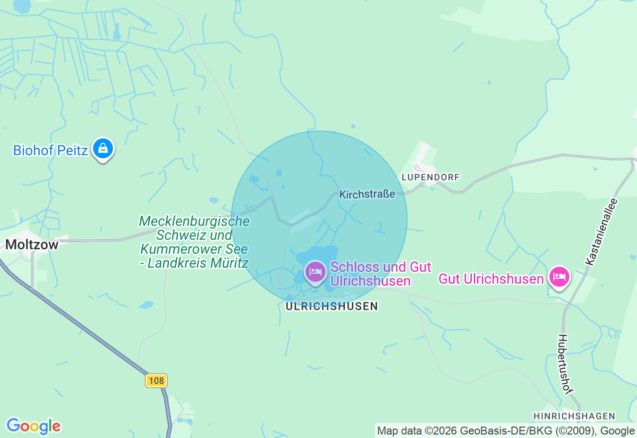 Kartenansicht der Location