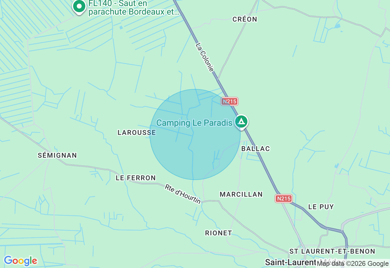 Carte de l'emplacement