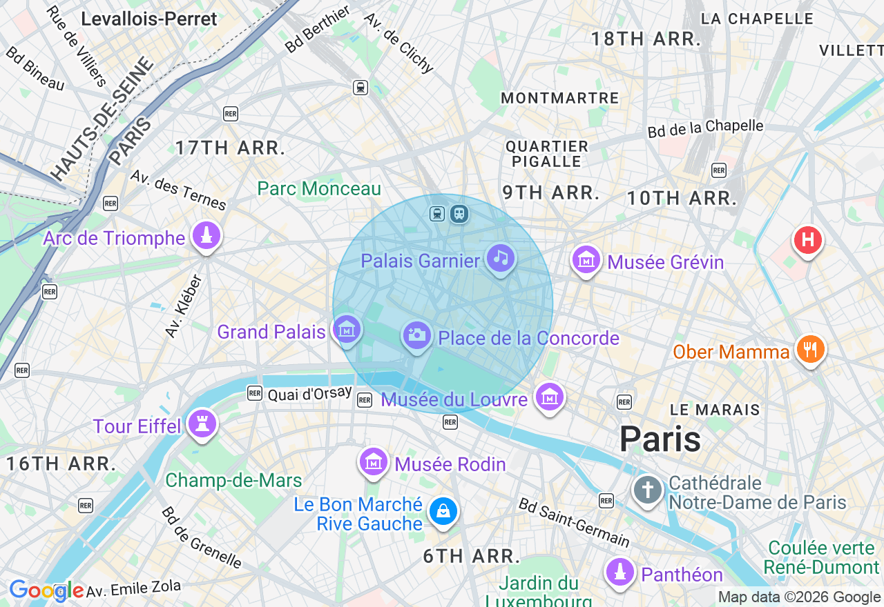 Carte de l'emplacement